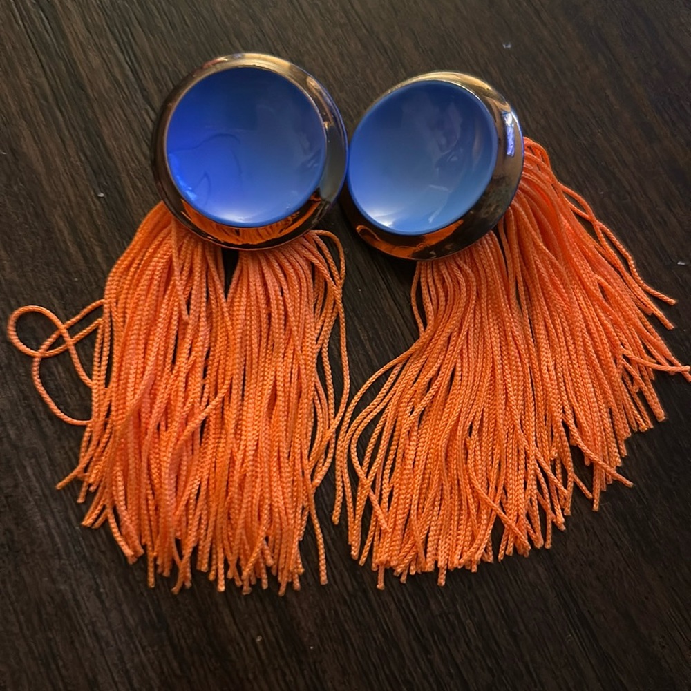 Orange Earings